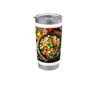 Vraiment comme les pâtes tortellini Gobelet isotherme en acier inoxydable double paroi