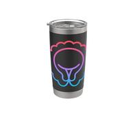 Vraiment comme les pâtes tortellini Gobelet isotherme en acier inoxydable double paroi