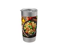 Vraiment comme les pâtes tortellini Gobelet isotherme en acier inoxydable double paroi