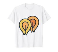 Vraiment comme Les pâtes tortellini T-Shirt Graphique avec Valeur, Homme, Blanc, M