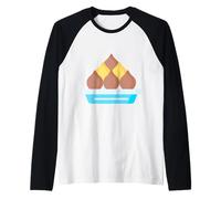 Vraiment comme Modak Sweet Dumpling Lord Ganesh Manche Raglan