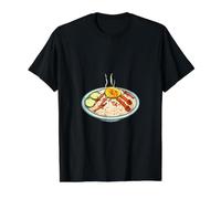 Vraiment comme Nasi Lemak T-Shirt Graphique avec Valeur, Homme, Noir, S