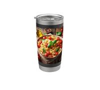 Vraiment les pâtes Farfalle Bowtie Gobelet isotherme en acier inoxydable double paroi