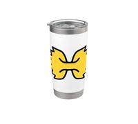 Vraiment les pâtes Farfalle Bowtie Gobelet isotherme en acier inoxydable double paroi