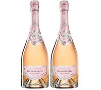 Vranken Champagne Demoiselle - E.O. Rose 75cl (Lot de 2)