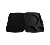 VrayKnol Boîte de rangement rigide en plastique ABS - 50 x 40 x 16,5 cm - Convient pour le stockage et le transport en toute sécurité des antennes satellites - Noir