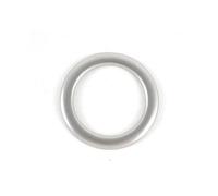 VREFOEAX pour Mercedes pour Benz Classe CE W205 W213 GLC X253 2019-21 Console Voiture Clé Démarrage Arrêt Bouton Moteur Cadre Circulaire Garniture À Motif Carbone Décoration Intérieure(Argent)