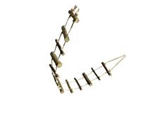 vreplrse Accessoires pour balançoires et Supports pour Petits Animaux : offrez à Vos Petits Animaux de Compagnie des expériences d’Escalade créatives et divertissantes au Quotidien. Échelles