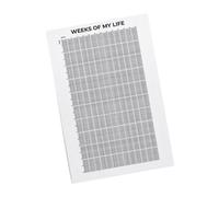 vreplrse Affiche de vie : Marquez les jours d'amour avec style. Des éléments modernes égayent le mur et présentent la semaine de manière unique et créative. Calendrier mural hebdomadaire.