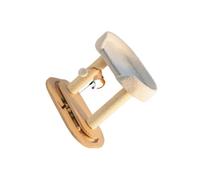 vreplrse Arbre à Chat en Bois à Double Plateau tournant, offrant Un Divertissement sans Fin pour aux Chats d'intérieur et ne pesant Que 3,3 kg.