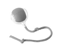 vreplrse Balles de Jouets pour Chats en Silicone sain, résistantes pour aux Rayures et pour aux morsures, Jouent Quand Vous Le Souhaitez. Balle Interactive pour Chien en Gel de silice, Gris