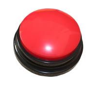 vreplrse Bouton d'enregistrement sonore Unique pour Apprendre pour aux Enfants à Dresser Leur Chien et à Jouer des Jeux de société en Famille et Entre Amis. Gadget de Bureau avec Boutons