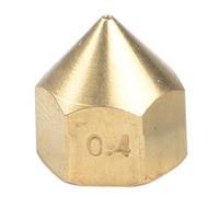 vreplrse Buse en Laiton Anti-Corrosion Basse conductivité Thermique 3D imprimante de la buse de Remplacement Accessoire de Remplacement Accessoire M6x0.75 Remplacement pour TIERTIME
