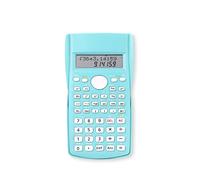 vreplrse Calculatrice Scientifique Étudiants 2 Line Affichage Fonction Calcul de la comptabilité de Bureau modèle Stationnaire aléatoire, Vert Menthe