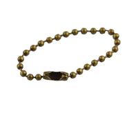 vreplrse Chaîne pour collier, porte-clés, chaîne à billes, maillons de connexion pour bijoux : indispensables pour vos créations ! Connecteurs pour colliers et pendentifs.