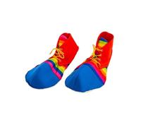 vreplrse Chaussures de clown géantes, couleurs vives, pour un maximum de fun ! Chaussures clown arc-en-ciel, accessoires cirque amusants et originaux pour les fêtes et les carnavals, S