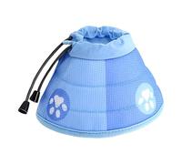 vreplrse Collier conique ajustable pour animaux de compagnie : doux et confortable, il protège des morsures et des griffures. Convient Pour aux chats et Pour aux chiens.