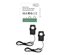 vreplrse Compteur d'énergie Intelligent - Installation Facile - Voltmètre Intelligent - Suivi sans Effort de la consommation d'énergie Via Wi-FI