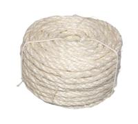 vreplrse Corde de sisal, Ficelle de Chanvre épaisse offrant stabilité pour la Fabrication sur Mesure Structures à griffer pour Chats, appréciée pour Tous Les Chats. Griffoir à Faire soi-même.