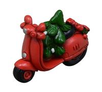 vreplrse Décoration de Noël en Forme de Moto, idéale pour décorer Une Table Une cheminée sans Prendre trop Place.