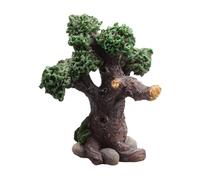 vreplrse Décorations pour Aquarium, Plantes pour Poissons Betta, Arbre Miniature en résine, Accessoires pour Aquarium Aquatique, Mini-Arbres feuillus