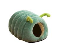 vreplrse des Fonds antidérapants pour Un Couchage Portable Stable pour Chatons et Chiots. Coussin Douillet et Confortable en Forme de Chenille, indéformable.