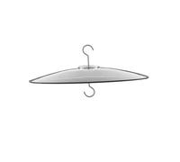 vreplrse dôme transparent rond pour mangeoire à oiseaux, anti-écureuils pour une propreté optimale même par mauvais temps. Mangeoire extérieure résistante à la pluie et Pour aux écureuils.