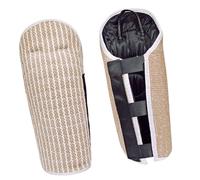 vreplrse Équipement Efficace pour l'entraînement à la Morsure des Chiens : Manchon de Patte en Jute résistant et Durable, avec sutures renforcées pour l'entraînement des Pattes.