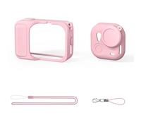 vreplrse Étui de en Silicone pour GO, Couvercle d'objectif Anti- Inclus, Couvercle de Corps en Silicone, Gel silice, poignée antidérapante, Rose