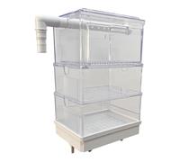 vreplrse Filtre pour Petit Aquarium : système de Filtration Efficace Qui élimine Les déchets Tout en gardant l'aquarium Propre et Clair. À Suspendre au boîtier du Filtre. Accessoires pour Aquarium.