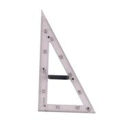 vreplrse Grande règle de géométrie mathématique, règle d'enseignement pour tableau blanc, tableau noir, à 60 degrés, Clair, à 60 degrés