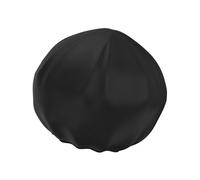 vreplrse Housse de Barbecue Ronde étanche 43 cm/45 cm, protège Contre la Neige, la Pluie, l'eau, Le Gril, Le Barbecue, Neige, etc. Plaque de Cuisson Ronde, fumoir, Robuste, Noir