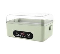 vreplrse Incubateur Silencieux pour œufs de Poule, éclosoir pour perroquets et cailles, 4 retournements automatiques, Retournement Manuel de 4 œufs, 21.5 x 11.5 x 15. cm