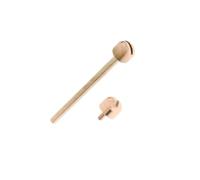 vreplrse Kit de Liaison de Bracelet Tige Montre et boîtier Montre, Solutions réparation élégantes pour Tous Les Amoureux, 1 pièce Connexion à vis en Or Rose. La beauté est