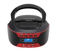 vreplrse Lecteur CD Portable Haute fidélité avec Radio FM, élégant et Compact, en ABS Minimaliste et Durable, Nous