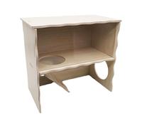 vreplrse Maison pour Hamster, Petit abri pour Animaux de Compagnie, décoration pour Hamster favorisant Un Espace de Vie Naturel et réduisant Les problèmes santé des Animaux domestiques. Convient