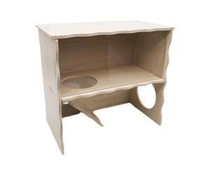 vreplrse Maison pour Hamster, Petit abri pour Animaux de Compagnie, décoration pour Hamster favorisant Un Espace de Vie Naturel et réduisant Les problèmes santé des Animaux domestiques. Convient