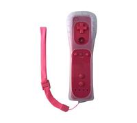 vreplrse Manette de Jeu à Distance sans Fil, Anti-Rayures, Haute compatibilité, vibrante, pour contrôleur de Manette de Jeu à Distance Wii Plus, Rose