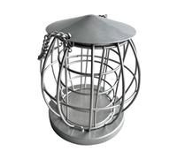 vreplrse Mangeoire à Oiseaux en Fil de Fer métallique, avec Distributeur de Noix et Panier Suspendu sécurisé, idéale pour Attirer Les merles Bleus dans Votre Jardin.