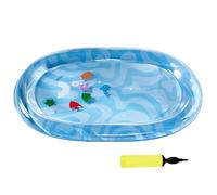 vreplrse Matelas Gonflable d'été pour Chien, idéal pour se détendre et se rafraîchir. Résiste pour aux Jeux prolongés des Animaux et ne fuit Pas, tapez+1, L