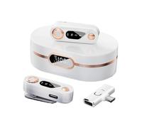 vreplrse Microphone Cravate antibruit avec réduction de Bruit numérique Intelligente, ABS, sans Fil et avec Batterie, Type-c, S36