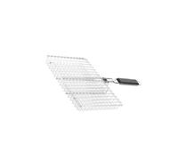 vreplrse Panier à Griller Pliable en Acier Inoxydable pour Barbecue extérieur, idéal pour la Cuisson de viandes, Poissons et légumes. Ce Panier à Griller avec poignée est Parfait pour Le Camping. Il