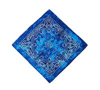 vreplrse Petit Foulard Souple sans Couture Tête Wrap Écharpe Pur Coton en Forme De Carré Imprimé Mode Bandanas Maison Shopping, Violet