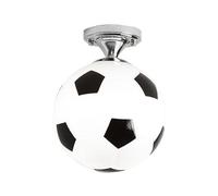 vreplrse Plafonnier de club de barre de football d'application large facile à installer et à utiliser dans la chambre d'enfants de garçons économisant l'énergie, Noir