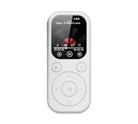 vreplrse Plongez dans Votre Musique MP3 préférée avec ce Lecteur Portable doté de Bluetooth, Compatible avec de Nombreux formats et d'une Fonction Radio, Blanc