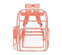 vreplrse Sac à Transparent pour Filles et garçons, idéal pour Le Travail, l'université, Les événements dans Les stades, en PVC, D