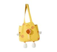 vreplrse Sac de Transport Best Pet Supplies pour Animaux de Compagnie : voyagez confortablement grâce à ce Sac Transport léger en Toile pour Chats et Petits Animaux. à bandoulière en, Jaune, L