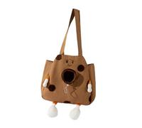 vreplrse Sac de Transport Best Pet Supplies pour Animaux de Compagnie : voyagez confortablement grâce à ce Sac Transport léger en Toile pour Chats et Petits Animaux. à bandoulière en, Brun, M