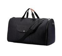 vreplrse Sac de Voyage 2 en 1 pour vêtements, Convertible et Facile à Transporter. Idéal pour Les Voyages et Permet d'organiser Ses vêtements sans Les froisser. Valise, Noir, 57x26x32cm