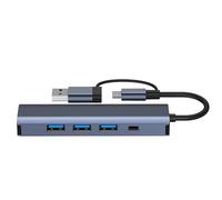 vreplrse Station d'accueil multiport compacte USB 0 offrant Un Transfert de données pour Les périphériques de Jeu et Les Accessoires USB. Adaptateur C vers Ethernet Gigabit pour Ordinateurs